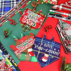 Abbylike 50 Pcs Christmas Plaid Dog Bandanas for Large Small Dog - Image 4