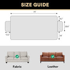 Couch Cover for Dogs Waterproof Couch Covers for 3 Cushion Couch Sofa Pet Cover for Sectional Couch Furniture Bed Sofa Cover Washable,French Oak,47x68 Inch