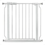 BalanceFrom Easy Walk-Thru Safety Gate for Doorways and Stairways with Auto-Close/Hold-Open Features, 30-Inch Tall, Fits 29.1-33.8 Inch Openings, White | 30" Tall Gate for Doorways and Stairways with Auto-Close/Hold-Open