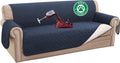 Turquoize 100% Waterproof Sofa Covers Couch Cover Sofa Cover for Dogs Couch Protector Triple Non-Slip Sofa Slipcover for 3 Cushion Couch Furniture Protector for Pets, Kids,Dog (Sofa 70", Navy)