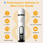 2026 Upgraded Silent Groom Pro Nail Grinder - 3-Speed Cordless Grooming Pro Nail Grinder, Pet Nail Trimmer with 2 LED Light,USB-C Rechargeable & 2 Grinding Wheels for Small Medium Large Dogs and Cats