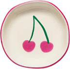 Jubilee Stoneware Pinch Bowls, Very Cherry