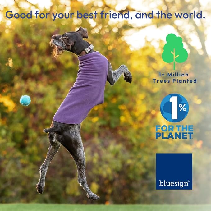 Goldpaw Stretch Fleece Dog Sweater - with Spandex for 4-Way Stretch - Soft, Comfortable Dog Coat - Machine Washable - Made in the USA - Fuchsia - Size 24