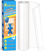 Cat Scratch Furniture Protector: Cat Anti Scratch Tape - Door Protector from Dog Scratching - Clear Training Self Adhesive Tape for Carpet, Sofa, Couch, Door (118in x 11.8in)