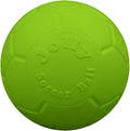 Jolly Pets Medium Soccer Ball Floating-Bouncing Dog Toy, 6 inch Diameter, Apple Green (SB06 GR) | Medium 6 inch durable dog soccer ball for dogs 20 to 60 lbs, won't deflate when punctured, floats for water play, made in USA