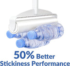 DELOMO 9.45” Large Lint Roller Refills, 2 Packs, 180 Extra Sticky Sheets | Sticky Roller Refills, Easy Tear Sheets, Compatible Only with DELOMO 9.45” Lint Roller, Floors, Carpets, Couches, Pet Hair