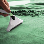 Fabric Shaver & Lint Remover |Battery-Free 4-in-1 Depiller with 3 Fabric-Safe Edges for Clothes & Upholstery (I Dream of Greenie)