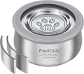 No Spill Dog Water Bowl, Slow Drinking Dog Water Bowl | Anti-Splash & No Drip Stainless Steel Dog Water Bowl for Mess-Free Floors, Double Wall with 2-Layer Insulated Cooling