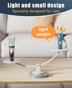 oneisall Pet Clippers for Cat Matted Hair, Quiet Pet Shaver for Cats | Waterproof Cordless Cat Clippers for Matted Long Hair with Storage Bag,Lightweight and Easy to Use for Cat, Pet, Small Dog