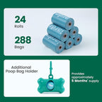 Gardner Pet Dog Poop Bags Rolls, 288Count Poop Bags for Dogs Extra Thick | Ultra Heavy-Duty