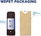 Cat Litter Box Mat, Kitty Premium PVC Pad, Durable Trapping Rug, Phthalate Free, Urine-Resistant, Scatter Control, XXL 47 x 36 Inch, Brown