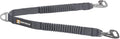 Ruffwear, Double Track Coupler, Double Leash for Two Dogs, Premium Heavy Duty Dual Splitter with 360° Lockable Swivel No Tangle, Shock-Absorbing Stretch Webbing for Walking & Hiking, Basalt Gray