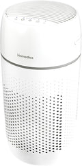 Homedics Air Purifier 5-in-1 HEPA-Type Filtration 853 Sq Ft | UV-C Technology and Carbon Odor Filter, 4 Speeds, Essential Oil Aromatherapy Tray, for Medium Rooms