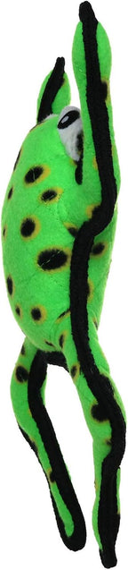 TUFFY - World's Tuffest Soft Dog Toy - Desert Phrog Leaping - Squeakers - Multiple Layers. Made Durable, Strong & Tough. Interactive Play (Tug, Toss & Fetch). Machine Washable & Floats