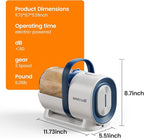 oneisall Dog Grooming Vacuum, Pet Grooming Vacuum with Clipper Nail Grinder, 1.5L Dust Cup Dog deshedding Brush with 7 Tools for Shedding Pet Hair, Home Cleaning(Blue) | 11kPa Strong Suction, 59dB Low Noise,Clipper & Nail Grinder Included, 7-in-1 Groom...