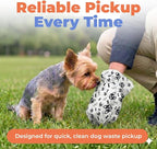 Best Pet Supplies Poop Bags for Dogs - White, 150 Count | Scented, Leak-proof, Easy-Tear perforations, 15 Thick Bags per roll, Outdoor Walking & Travel, Fits Standard Holders