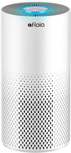 Afloia Air Purifier for Home Bedroom Large Room up to 1076 Sq Ft | 3-Stage Filter, 22dB Sleep Mode, 7 Color Light, 2/4/8H Timer, Kilo White