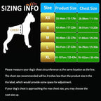 JUXZH Truelove No Pull Dog Harness with Easy Control Handle and 2 Leash Attachments,Reflective Adjustable Pet Vest