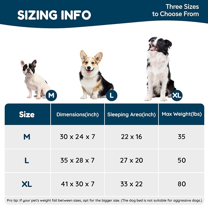 ChiXnuggle Faux Fur Orthopedic Dog Bolster Bed, Waterproof Washable Cover | rectangular dog sofa couch,egg crate foam,non-slip bottom,for extra large dogs,taupe,41*30*7