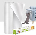 yongjoy Cat Scratch Furniture Protector, 316" x 11.8" Clear Tape | Extra-long roll, 0.12mm thick vinyl, flexible design, customizable size, suitable for large furniture areas