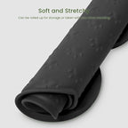 PWTAA Dog Food Mat Anti-Slip Silicone Dog Bowl Mat Thicker Pet Placemat Waterproof Cat Feeder Pad with Raised Edge Puppy Kitten Feeding Mats Suitable Small Medium-Sized Dogs Cats Eating Tray - 2PCS