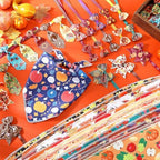 Reginary 120 Pcs Thanksgiving Dog Bandanas Bulk Dog Bows Neckties Set - Image 3