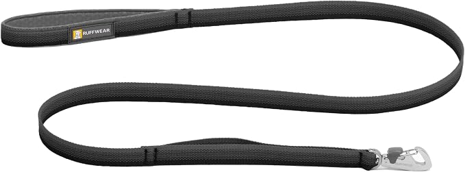 Ruffwear, Front Range Dog Leash, 5 ft Lead with Padded Handle for Everyday Walking, Basalt Gray