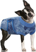 FUAMEY Recovery Suit for Dogs After Surgery,Soft Breathable Dog Bodysuit | E-Collar & Cone Alternative Surgical Suit,Male Female Dog Neuter Spay Suits Anti Licking Wounds Onesie Blue Tie Dye M