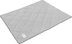 PetAmi Premium Cooling Dog Blanket | Lightweight Fluffy Pet Throw Blanket Bed Cover for Dogs, Cat, Puppies | Pet Blanket Furniture Protector Couch Sofa | Reversible Fuzzy Cozy | 24x32, Light Grey