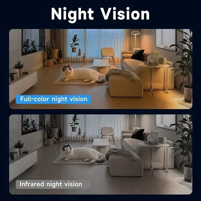 Pet Camera Robot with Cat Teaser: Battery-Operated, Movable with Phone App, 2-Way Talk, Video/Photo, Night Vision (Pink)