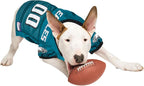 Pets First NFL Philadelphia Eagles Dog Jersey, Size Large, Football Shirt Costume for Pet, Dog Sports T-Shirt, NFL Team Clothing for Cats, Licensed Pet Apparel Available in 7 Sizes and 32 Teams