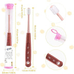 CGO 360° Soft Silicone Dog Cat Toothbrush, Easy to Use, 3 Individually Packed