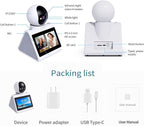 Two Way Video Camera,Dual-Band(5G/2.4G)Indoor Home Security Cameras,Baby Motion Pet Dog Camera with Phone App,Motion for Elderly/Nanny/Pet/Dog/Baby,Audio Calling Device Pan Til,Motion Detection