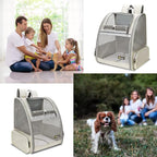 Texsens Innovative Traveler Bubble Backpack Pet Carriers for Cats and Dogs