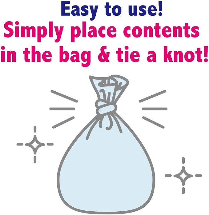 BOS Amazing Odor Sealing Dog Poop Bags - Durable and Unscented [Size: S, Color: Light Blue] (90 Count,Pack of 2) (180 Bags)