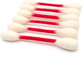 Glaciart One Swabs Cat Toys with Catnip - 6 Pk | Durable for Chew, Cute Cat Toys Interactive Kitty for Boredom, Exercise, & Play | Filled w/Organic Catnip for Anxiety & as Digestive Aid | Gift Idea