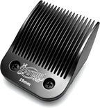 Size 3/4HT Detachable Pet Grooming Clipper Blade with Steel Cutter, 3/4 Inch (19 mm) Cut Length, Black, Compatible with Andis, Oster A5, Wahl KM10, 1 Pack