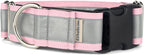 If It Barks - 1.5" Reflective Martingale Collar with Quick Snap Buckle for Dogs - Adjustable - Made in USA - Strong, Durable, and Comfy - Ideal for Training - Fits Most Breeds - Large, Pink