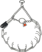 Herm Sprenger Prong Collar with Quick Release ClicLock Buckle for Small Medium Dogs Stainless Steel No Pull Collar | Pinch Collar for Dog Training Made in Germany (16in x 2.25mm)
