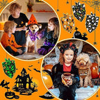 30 Pcs Halloween Dog Bandanas Bulk Adjustable Dog Scarves Bibs Pumpkin Bat Ghost Puppy Bandanas Pet Neckerchief Washable Holiday Halloween Bandanas for Small Medium Large Dog Pet Grooming Accessories - Image 7