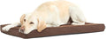 BarkBox Orthopedic Dog Bed - Large | with Memory Foam - Comfortable, Durable & Machine Washable Pet Bed - Espresso
