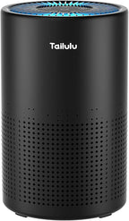 Air Purifiers for Bedroom Home, Tailulu H14 True HEPA Air Purifier Filter, Quiet Air Cleaner With 12dB Sleep Mode Night Light Speed Control Timer, Portable Small Air Purifier For Allergies Pets, AP052