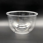 7" Acrylic Clear Dome Cover 177mm Diameter x 130mm High Transparent CCTV Security Camera Protective Housing Cover with Pre-drilled Mounting Holes