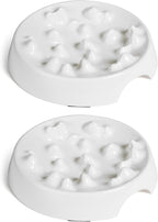 CatGuru Whisker-Friendly Slow Feeder Cat Bowl for Healthy Digestion | Perfect for kittens, adult, and senior cats. Encourages calm, healthy eating habits at every age.