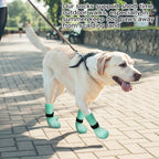 EXPAWLORER Double Side Anti-Slip Dog Socks with Adjustable Straps-Strong Grips Traction Control for Indoor on Hardwood Floor Wear,Best Paw Protector for Puppy Small Medium Large Dogs,X-large (6 Count)