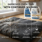Clean Revolution Pet Hair Remover for Laundry 2-Pack – Removes Dog & Cat Hair Over Time – Enzyme Laundry Detergent & Fabric Softener, Odor Eliminator, Lavender Sandalwood, 40 oz Each