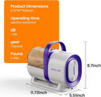 oneisall Dog Grooming Vacuum with Clipper & Nail Grinder&Trimmer | 7 Pet Grooming Tools, Deshedding Brush, Removes Shedding Hair, Pet Home Cleaning,1.5L Dust Cup, Purple Available