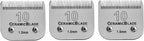 10#Dog Grooming Ceramic Blade sets,Compatible with Andis/Oster A5/Wahl 10KM | Size 10# Cut Length 1/16"(1.5mm)，3 PACK