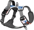 Embark Adventure Dog Harness for Small, Medium & Large Dogs – No Pull, Reflective Trim, Heavy Duty Oxford, 2 Leash Clips, Gel-Lined Handle, Soft Padded