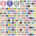 Geyoga 240 Pcs Dog Bandanas Bulk Summer Pet Bandanas with Floral Design by Geyoga
